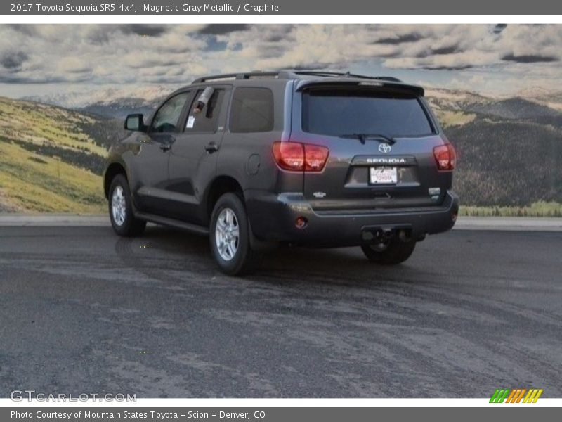 Magnetic Gray Metallic / Graphite 2017 Toyota Sequoia SR5 4x4