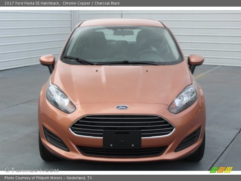 Chrome Copper / Charcoal Black 2017 Ford Fiesta SE Hatchback