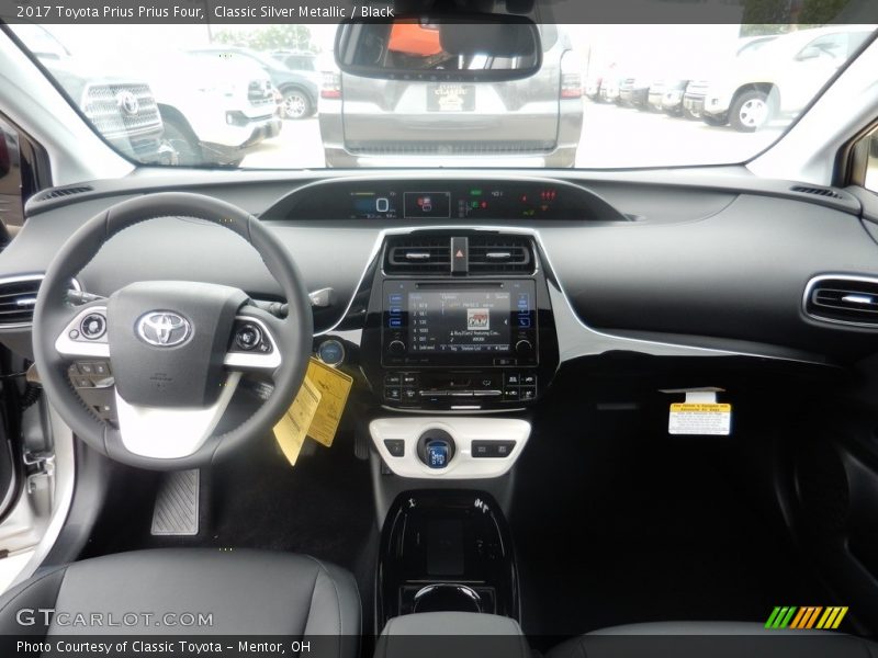 Classic Silver Metallic / Black 2017 Toyota Prius Prius Four