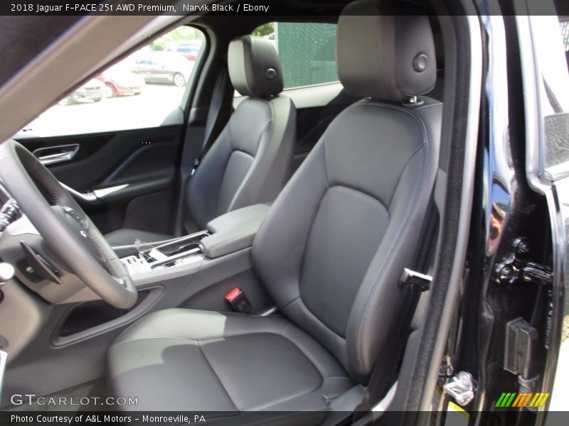 Narvik Black / Ebony 2018 Jaguar F-PACE 25t AWD Premium