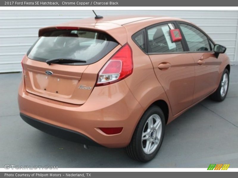 Chrome Copper / Charcoal Black 2017 Ford Fiesta SE Hatchback