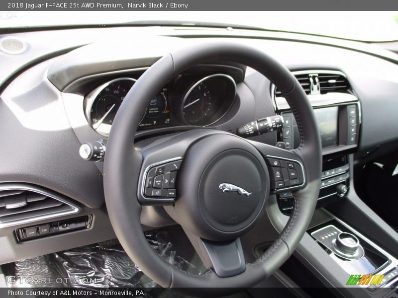 Narvik Black / Ebony 2018 Jaguar F-PACE 25t AWD Premium