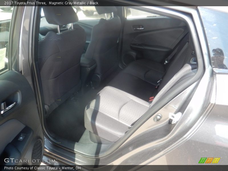 Magnetic Gray Metallic / Black 2017 Toyota Prius Three
