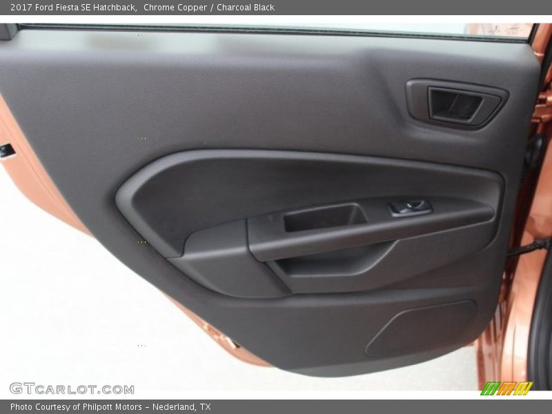 Chrome Copper / Charcoal Black 2017 Ford Fiesta SE Hatchback