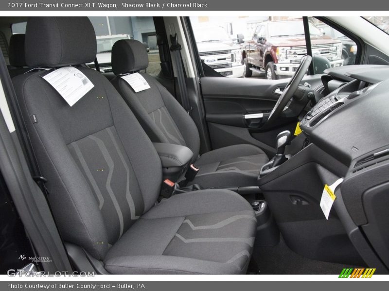 Shadow Black / Charcoal Black 2017 Ford Transit Connect XLT Wagon