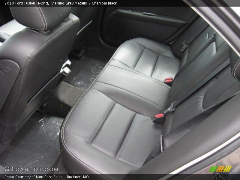 Sterling Grey Metallic / Charcoal Black 2010 Ford Fusion Hybrid