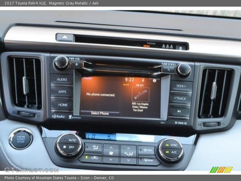 Magnetic Gray Metallic / Ash 2017 Toyota RAV4 XLE