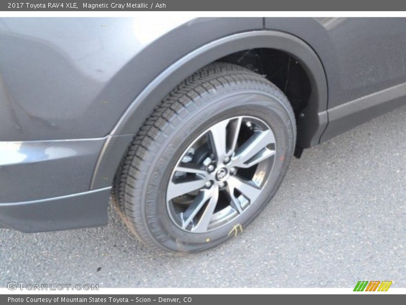 Magnetic Gray Metallic / Ash 2017 Toyota RAV4 XLE