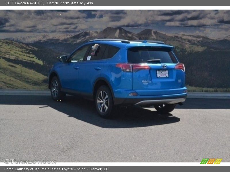 Electric Storm Metallic / Ash 2017 Toyota RAV4 XLE