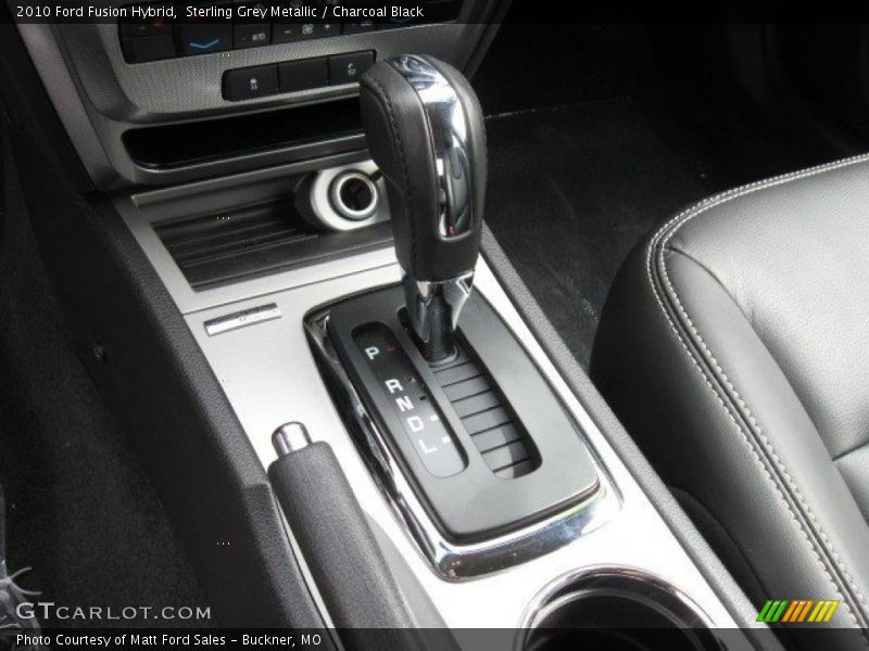 Sterling Grey Metallic / Charcoal Black 2010 Ford Fusion Hybrid