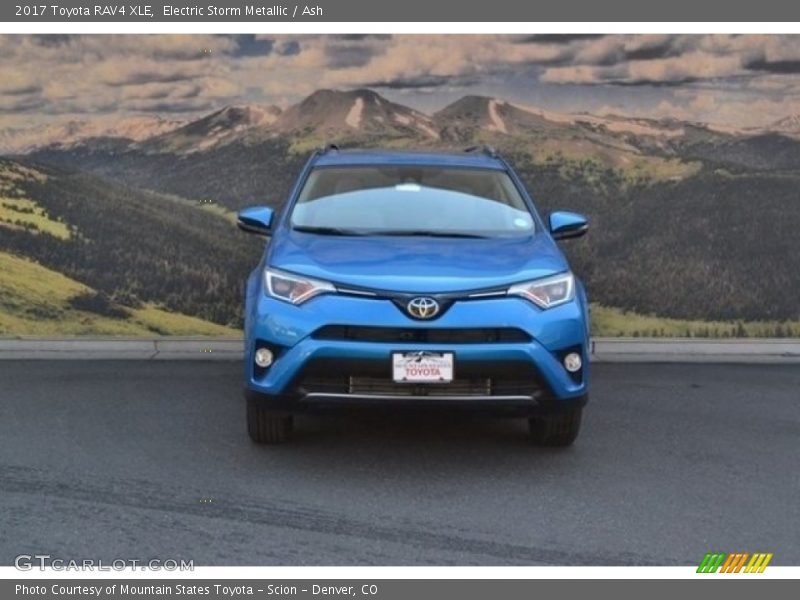 Electric Storm Metallic / Ash 2017 Toyota RAV4 XLE