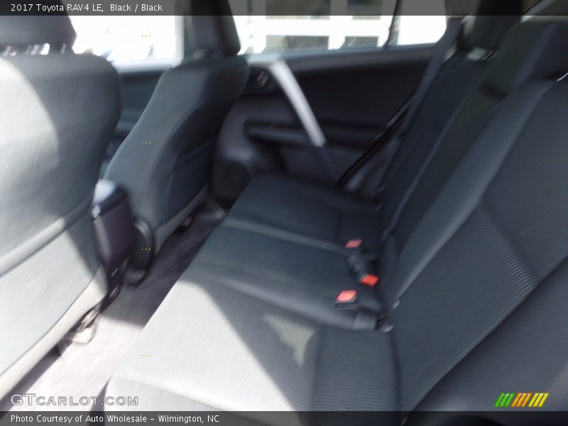 Black / Black 2017 Toyota RAV4 LE