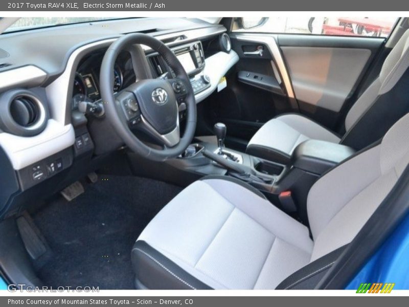 Electric Storm Metallic / Ash 2017 Toyota RAV4 XLE