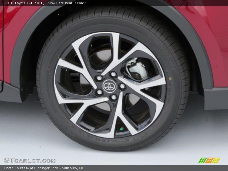 Ruby Flare Pearl / Black 2018 Toyota C-HR XLE