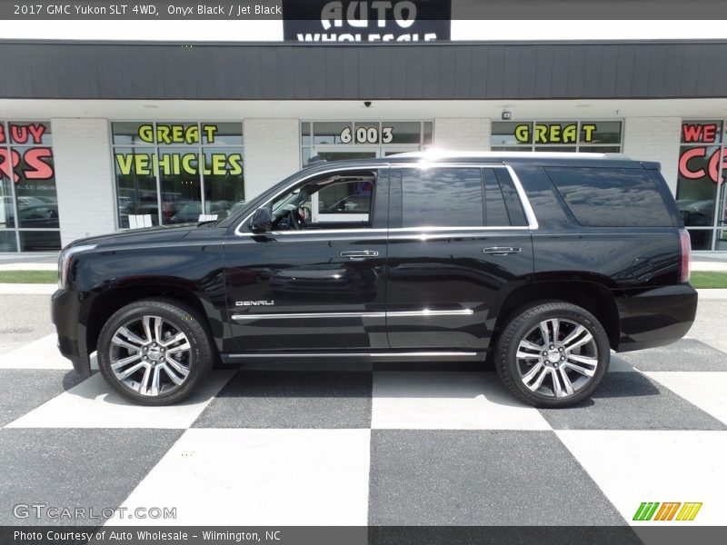 Onyx Black / Jet Black 2017 GMC Yukon SLT 4WD