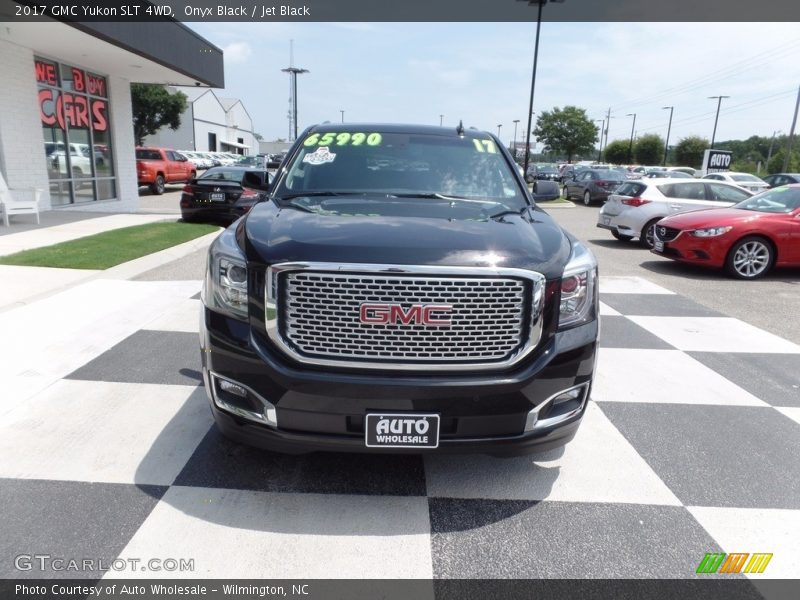 Onyx Black / Jet Black 2017 GMC Yukon SLT 4WD