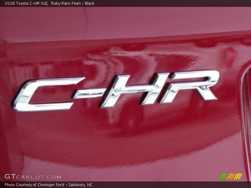 Ruby Flare Pearl / Black 2018 Toyota C-HR XLE