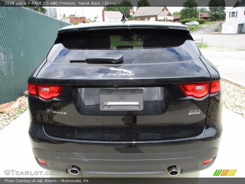 Narvik Black / Ebony 2018 Jaguar F-PACE 25t AWD Premium