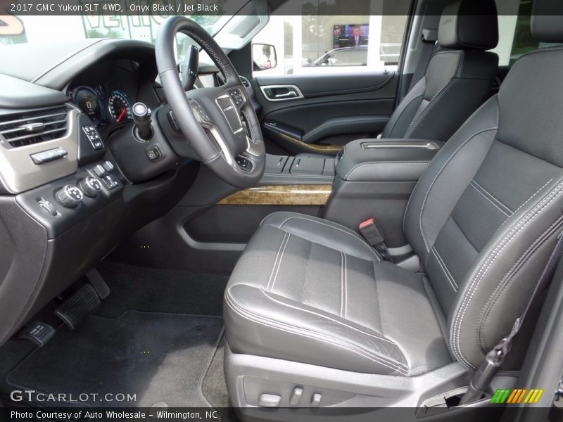 Onyx Black / Jet Black 2017 GMC Yukon SLT 4WD