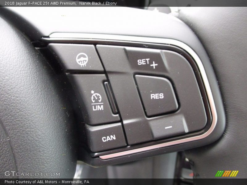 Narvik Black / Ebony 2018 Jaguar F-PACE 25t AWD Premium