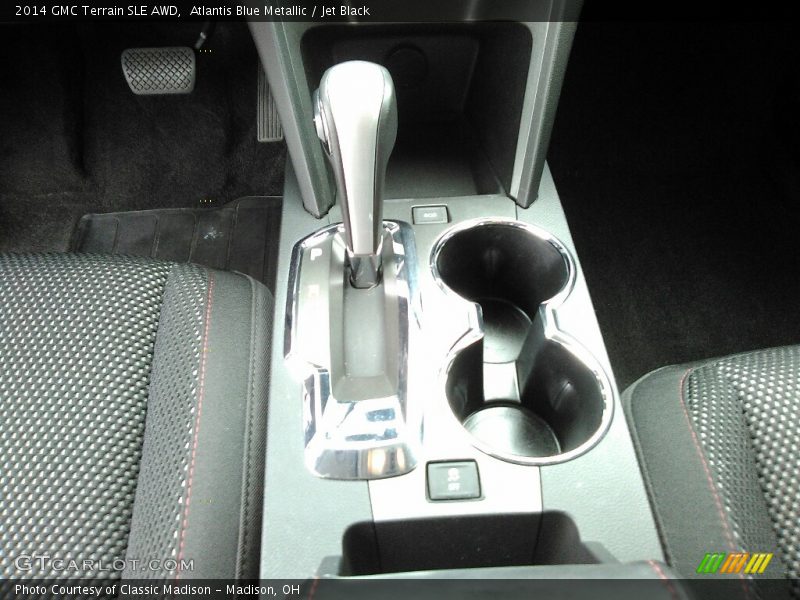 Atlantis Blue Metallic / Jet Black 2014 GMC Terrain SLE AWD