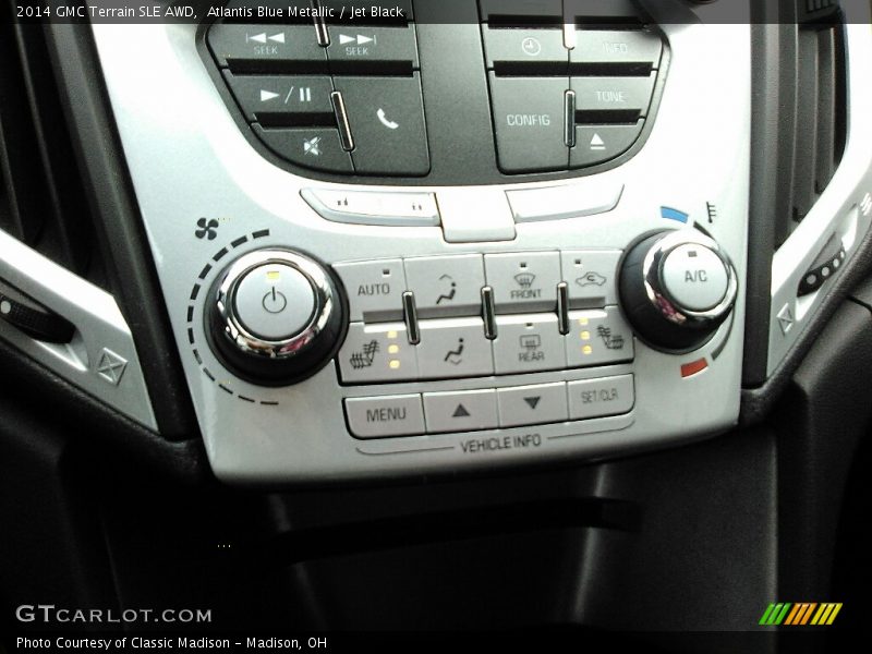 Atlantis Blue Metallic / Jet Black 2014 GMC Terrain SLE AWD