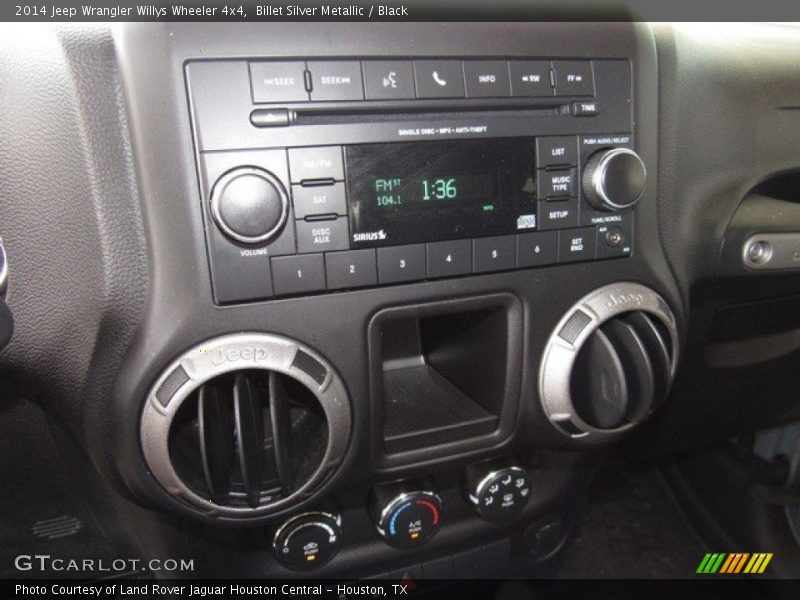 Billet Silver Metallic / Black 2014 Jeep Wrangler Willys Wheeler 4x4