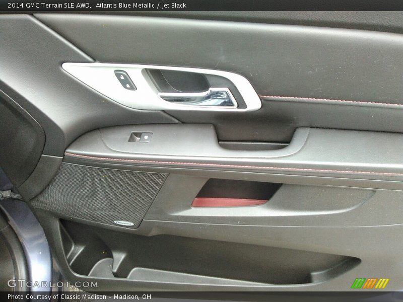 Atlantis Blue Metallic / Jet Black 2014 GMC Terrain SLE AWD