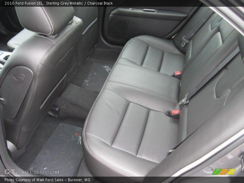 Sterling Grey Metallic / Charcoal Black 2010 Ford Fusion SEL