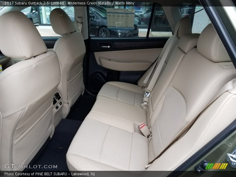 Wilderness Green Metallic / Warm Ivory 2017 Subaru Outback 2.5i Limited