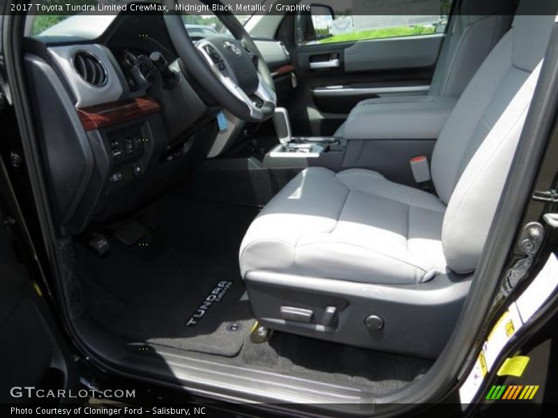 Midnight Black Metallic / Graphite 2017 Toyota Tundra Limited CrewMax