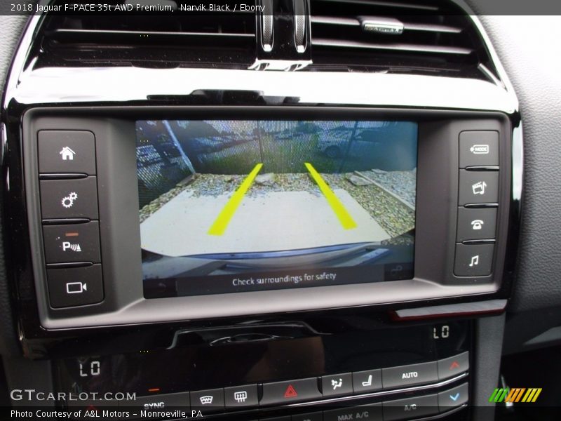 Narvik Black / Ebony 2018 Jaguar F-PACE 35t AWD Premium