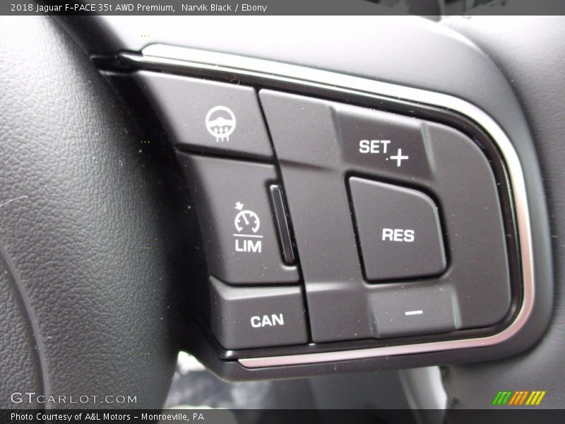 Controls of 2018 F-PACE 35t AWD Premium