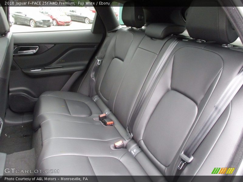 Rear Seat of 2018 F-PACE 25t AWD Premium