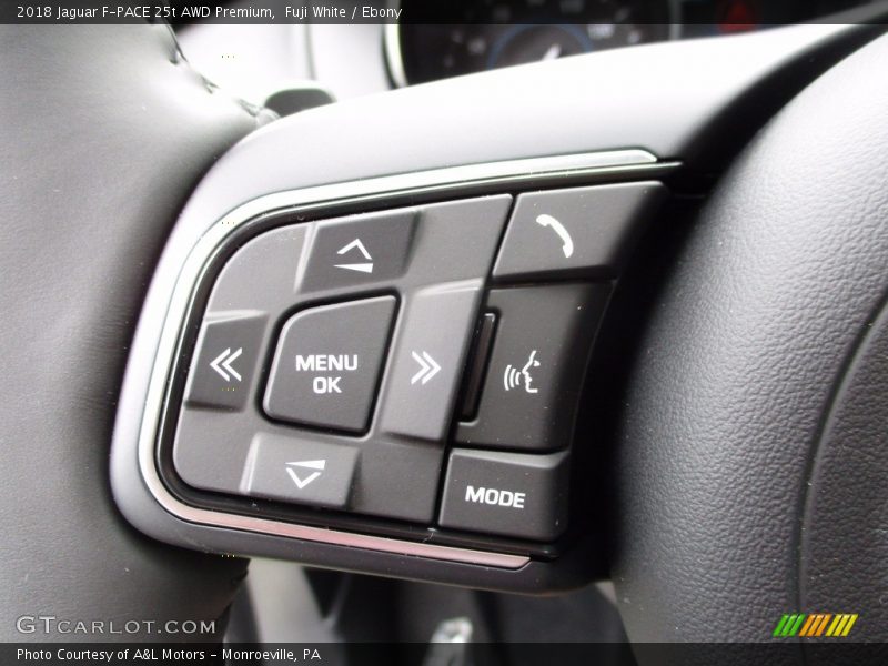 Controls of 2018 F-PACE 25t AWD Premium