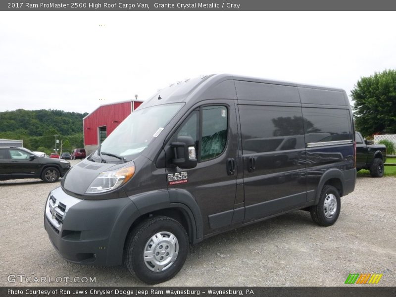 Granite Crystal Metallic / Gray 2017 Ram ProMaster 2500 High Roof Cargo Van