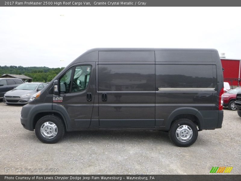 Granite Crystal Metallic / Gray 2017 Ram ProMaster 2500 High Roof Cargo Van