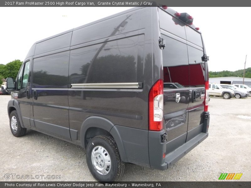 Granite Crystal Metallic / Gray 2017 Ram ProMaster 2500 High Roof Cargo Van