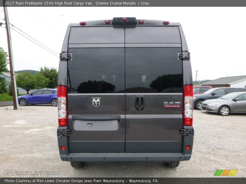 Granite Crystal Metallic / Gray 2017 Ram ProMaster 2500 High Roof Cargo Van
