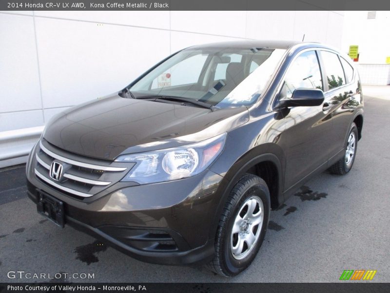 Kona Coffee Metallic / Black 2014 Honda CR-V LX AWD