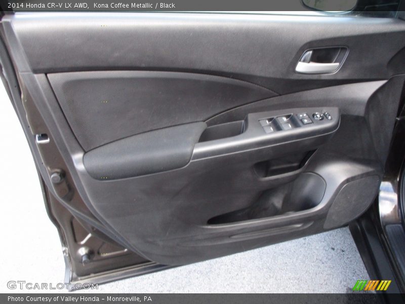 Kona Coffee Metallic / Black 2014 Honda CR-V LX AWD