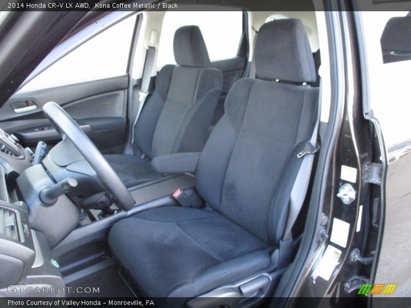 Kona Coffee Metallic / Black 2014 Honda CR-V LX AWD