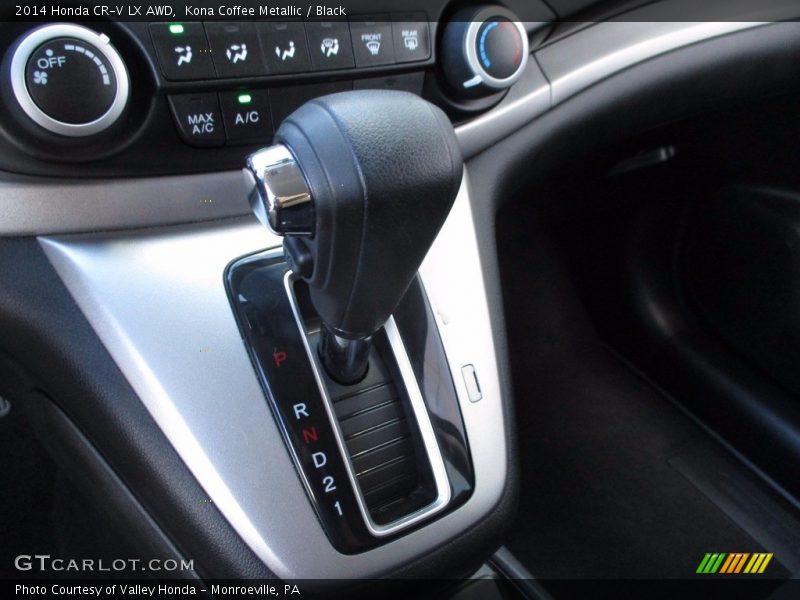 Kona Coffee Metallic / Black 2014 Honda CR-V LX AWD