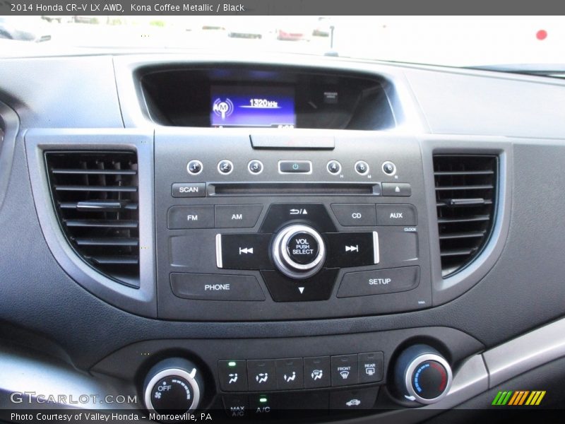 Kona Coffee Metallic / Black 2014 Honda CR-V LX AWD