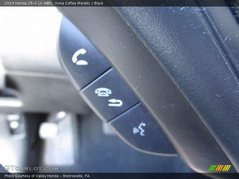 Kona Coffee Metallic / Black 2014 Honda CR-V LX AWD
