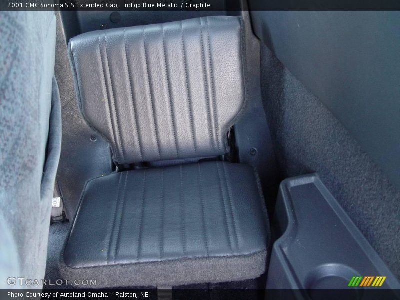 Indigo Blue Metallic / Graphite 2001 GMC Sonoma SLS Extended Cab