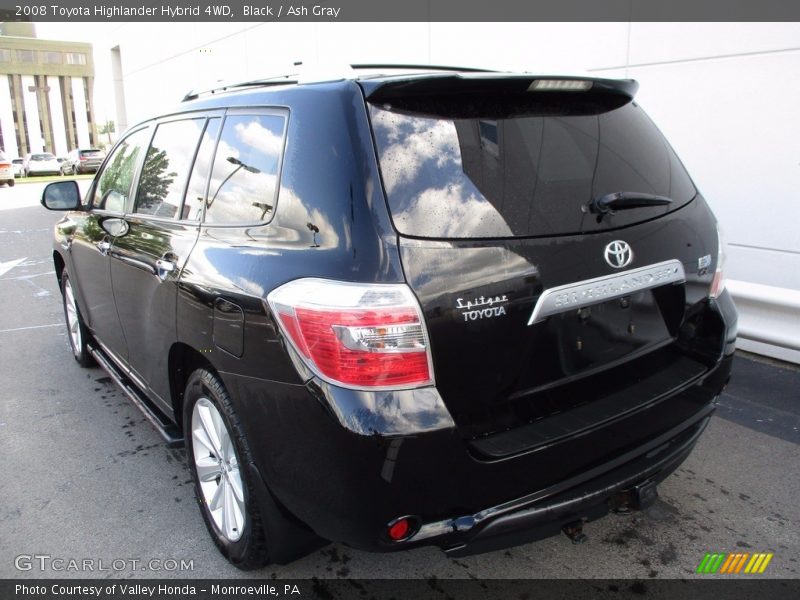 Black / Ash Gray 2008 Toyota Highlander Hybrid 4WD