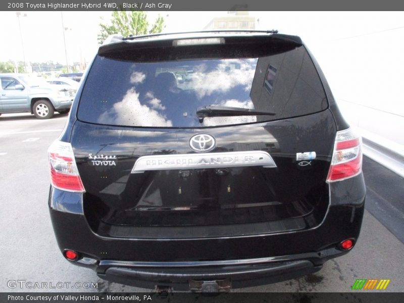 Black / Ash Gray 2008 Toyota Highlander Hybrid 4WD