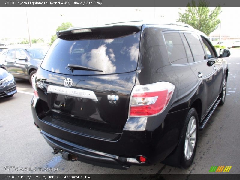 Black / Ash Gray 2008 Toyota Highlander Hybrid 4WD