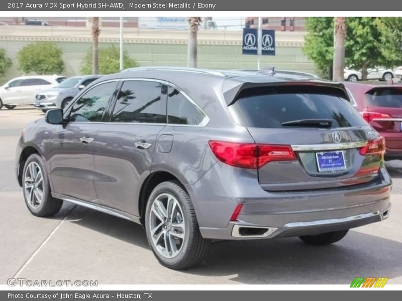 Modern Steel Metallic / Ebony 2017 Acura MDX Sport Hybrid SH-AWD